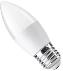 Foco vela led 5w e27/e14